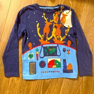 Mini Biden brand boys Christmas shirt